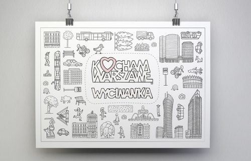 Najsłynniejsze warszawskie budynki w wycinance na Dzień Dziecka